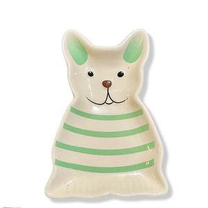 Frenchie ◈ Green Trinket Tray Plate
